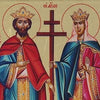 The biographical Icons of Saints Constantine and Helen