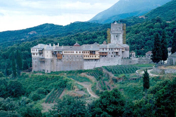 Infrastructure projects at Mount Athos