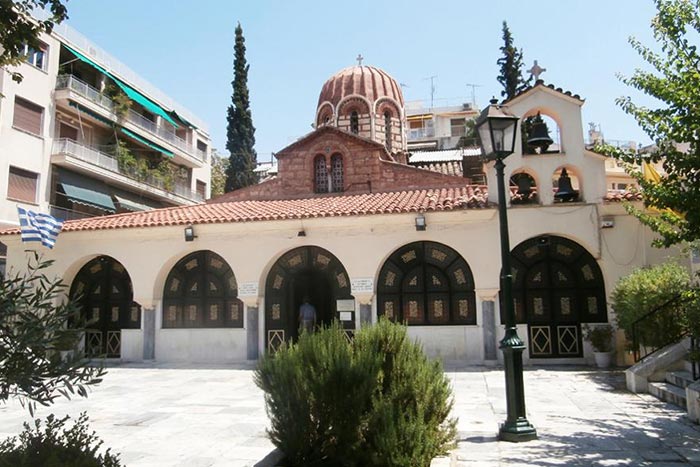The Church of Saint Catherine in Plaka