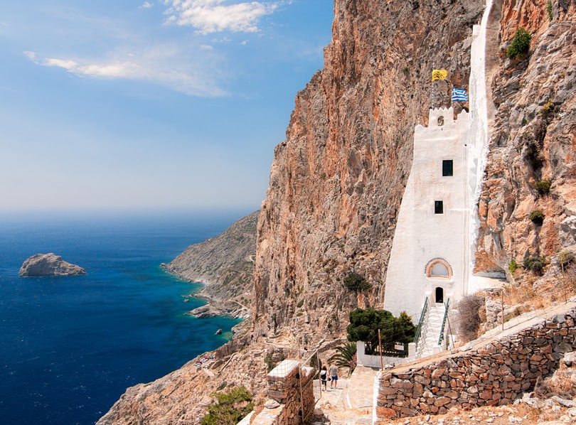Early Christian Catacombs in Milos - The Monastery of Ηozoviotissa in Amorgos Posted: July 23, 2018  | Categories: Current Affairs  | Author: converge converge