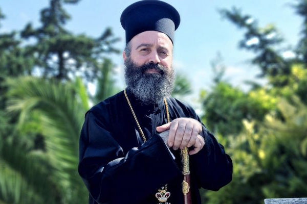The newly-elected Archbishop Makarios of Australia