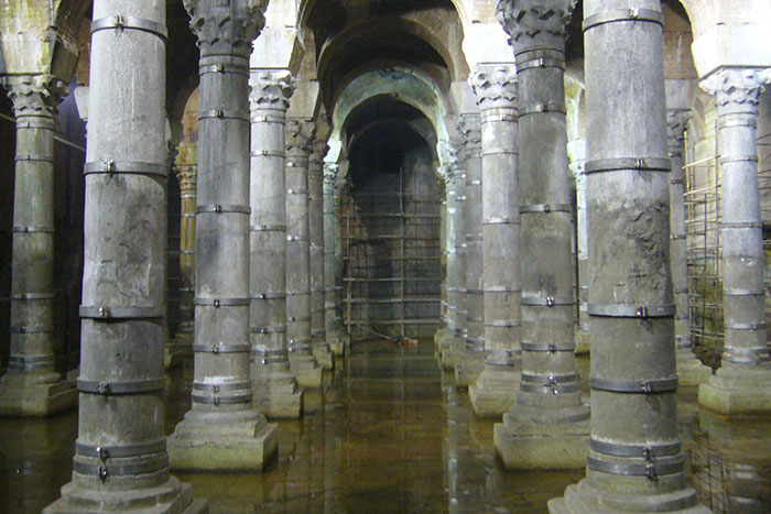 The Theodosius Cistern is open again to the public