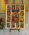 Nativity of Christ Icon and Scenes from the Old and New Testament - Mount Athos