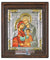 Holy Family (Silver - Engraved icon - D Series)-Christianity Art
