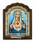 Immaculate Heart of Virgin Mary (Silver icon - C Series)-Christianity Art