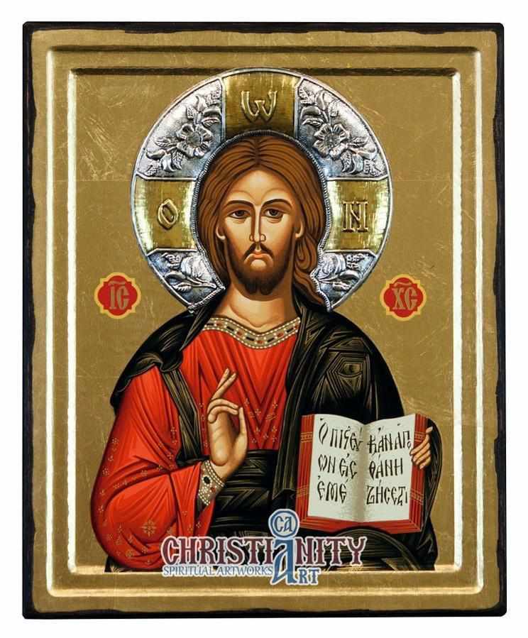 Jesus Christ (from Kazan) (Engraved icon - ES Series)-Christianity Art