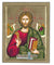 Jesus Christ Pantocrator (Engraved icon - S Series)-Christianity Art