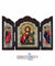 Jesus Christ Pantocrator (Triptych - Silver icon - T Series)-Christianity Art