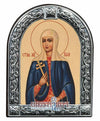 Saint Alla (Metallic icon - MC Series)-Christianity Art