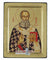 Saint Athanasios (Engraved icon - S Series)-Christianity Art