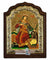 Saint Catherine (Silver icon - C Series)-Christianity Art