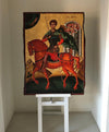 Saint Demetrios (100% Handpainted Icon - P Series)-Christianity Art