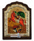 Saint Demetrios (Silver icon - C Series)-Christianity Art