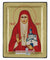 Saint Elisabeth (Engraved icon - S Series)-Christianity Art