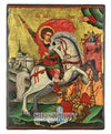 Saint George (100% Handpainted Icon - P Series)-Christianity Art