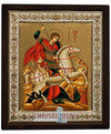 Saint George (Metallic icon - MR Series)-Christianity Art