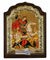 Saint George (Silver icon - C Series)-Christianity Art