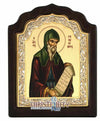 Saint Gerasimos (Silver icon - C Series)-Christianity Art