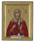 Saint Kyriaki (Engraved icon - S Series)-Christianity Art