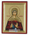 Saint Marina (Engraved icon - S Series)-Christianity Art