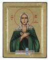 Saint Mary of Egypt (Engraved icon - S Series)-Christianity Art