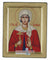 Saint Neonylla (Engraved icon - S Series)-Christianity Art