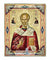 Saint Nicolaos (Russian Style Engraved icon - SF Series)-Christianity Art