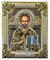 Saint Nicolaos (Silver icon - GE Series)-Christianity Art