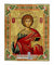Saint Panteleimon (Russian Style Engraved icon - SF Series)-Christianity Art
