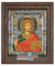 Saint Panteleimon (Silver - Engraved icon - D Series)-Christianity Art