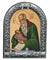 Saint Stylianos (Metallic icon - MC Series)-Christianity Art