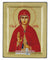 Saint Valeria (Engraved icon - S Series)-Christianity Art
