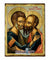 Saints Peter and Paul (Aged icon - SW Series)-Christianity Art