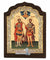 Saints Theodoroi (Silver icon - C Series)-Christianity Art