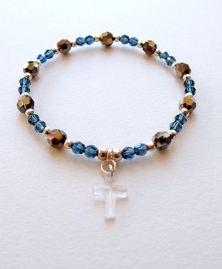 European Crystals Bracelet-Christianity Art