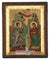 The Annunciation of Virgin Mary (Engraved old - looking icon - S-EW Series)-Christianity Art