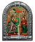 The Annunciation of Virgin Mary (Metallic icon - MC Series)-Christianity Art