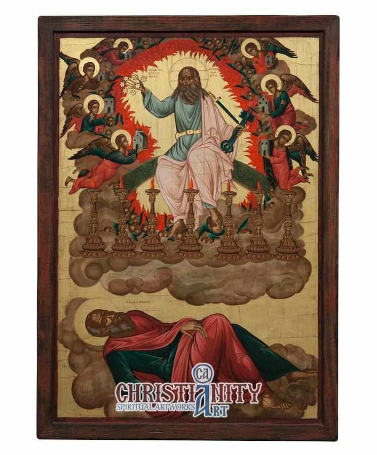 The Apocalypse (Engraved Icon - E Series)-Christianity Art