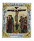 The Crucifixion (Silver icon - G Series)-Christianity Art