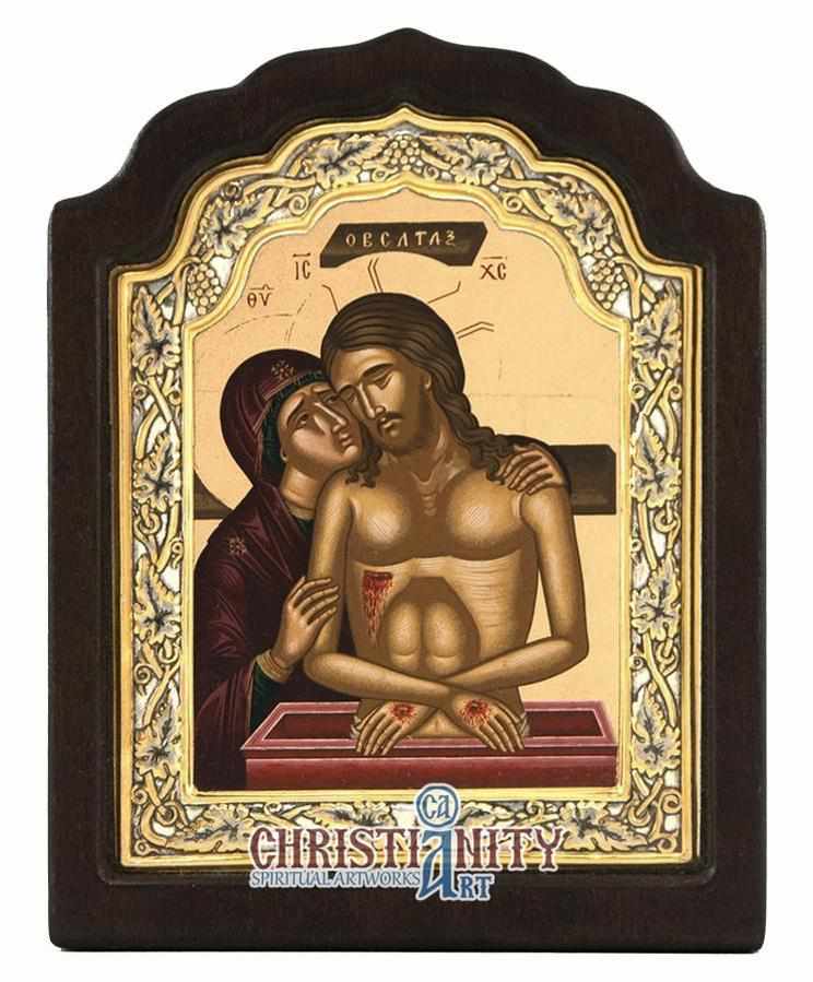 The Extreme Humility (Silver icon - C Series)-Christianity Art