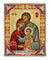The Holy Family (Russian Style Engraved icon - SF Series)-Christianity Art