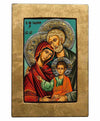 The Holy Family (Silver icon - FS Series)-Christianity Art