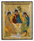 The Holy Trinity (Engraved icon - ES Series)-Christianity Art
