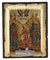 The Resurrection (Engraved old - looking icon - S-EW Series)-Christianity Art