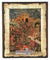 The Rising of Lazarus (Engraved old - looking icon - S-EW Series)-Christianity Art