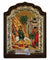 Vaioforos - The entry into Jerusalem (Palm Sunday) (Silver icon - C Series)-Christianity Art