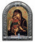 Virgin Mary Axion Esti (Metallic icon - MC Series)-Christianity Art