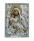Virgin Mary Eleousa - Mercy Giving of Kykkos (Silver icon - G Series)-Christianity Art