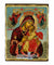 Virgin Mary Glykofilousa - Sweet Kissing (Aged icon - SW Series)-Christianity Art