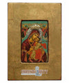 Virgin Mary Glykofilousa - Sweet Kissing (Silver icon - FS Series)-Christianity Art